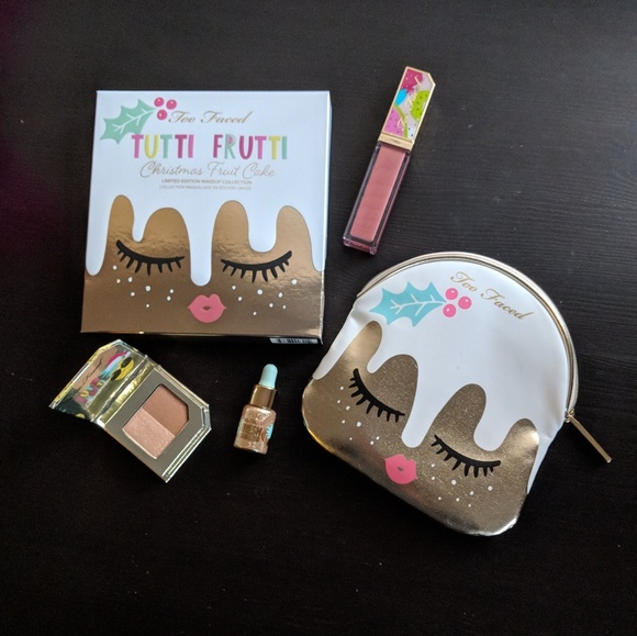 🥳 ** FINAL PRICE ** Tutti Frutti Christmas Fruit Cake Set - Picture 2 of 5